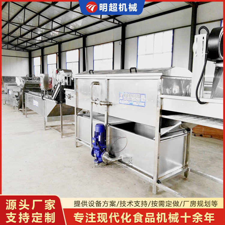 鲜玉米棒深加工设备-清洗蒸煮包装