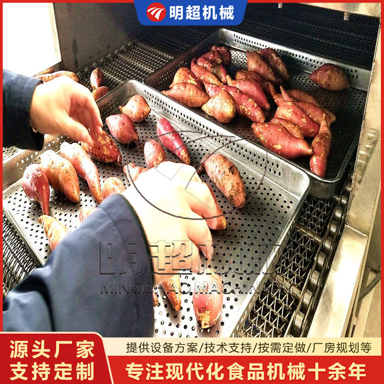 红薯清洗烘烤线