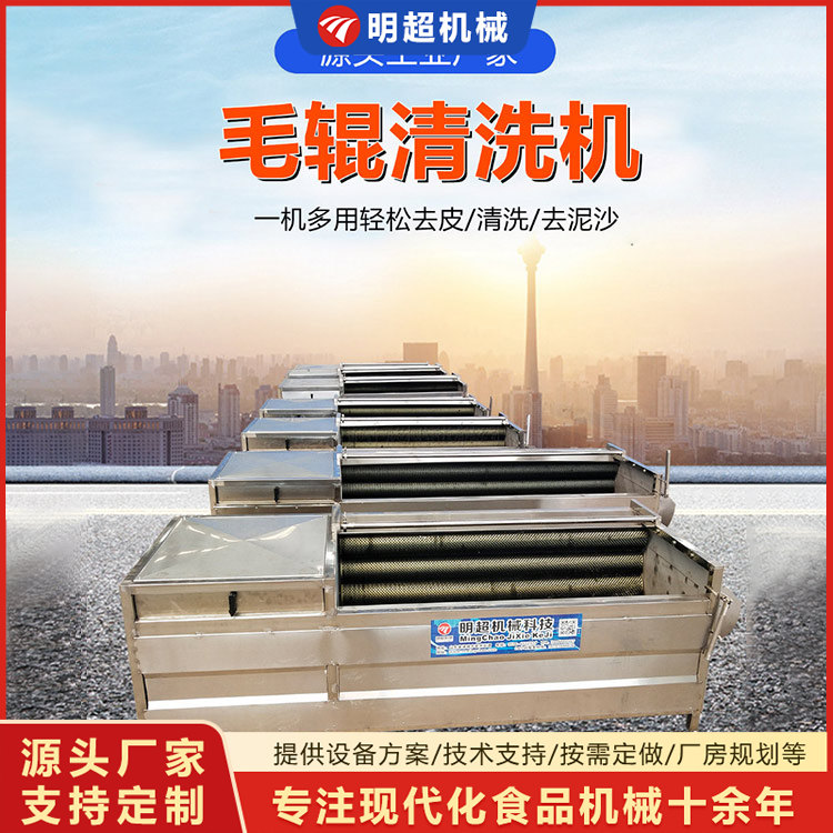 红薯脱皮清洗机