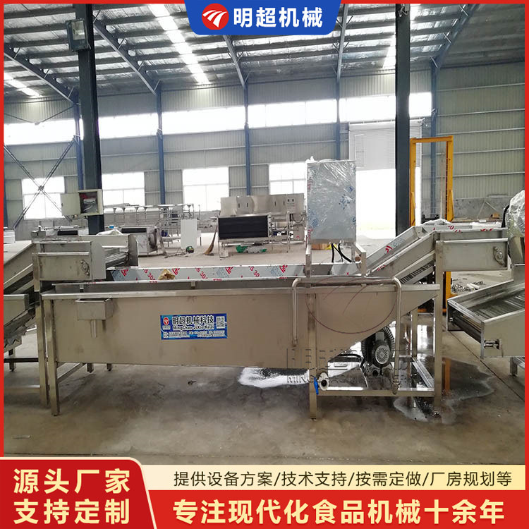 水果清洗加工流水线机