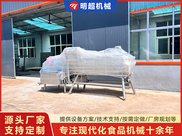 聊城净菜加工生产线发货