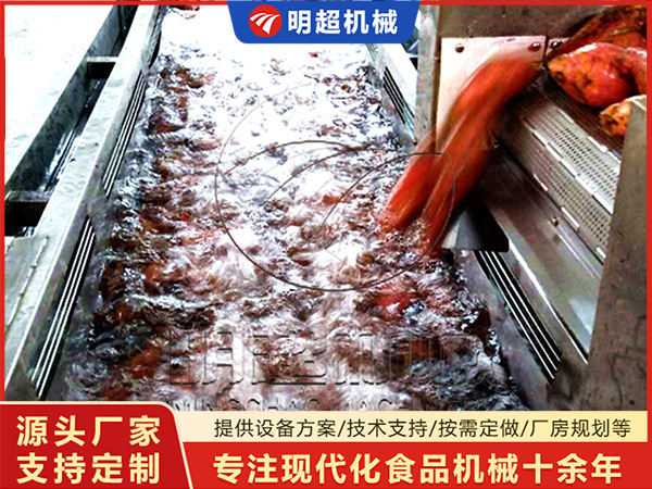 烤红薯机器客户现场
