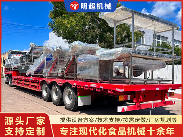 广东涡流清洗流水线整车发货