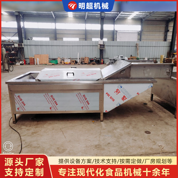 蔬菜清洗漂烫流水线