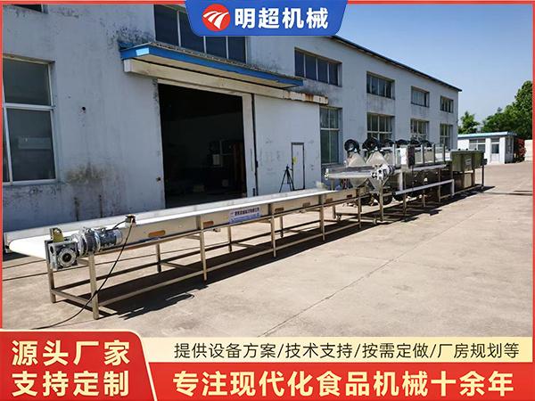 韭菜芹菜清洗风干流水线